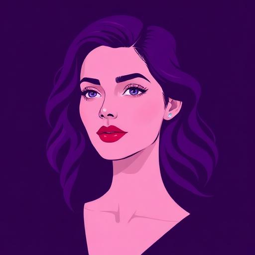 Ilustração de perfil de Aurora