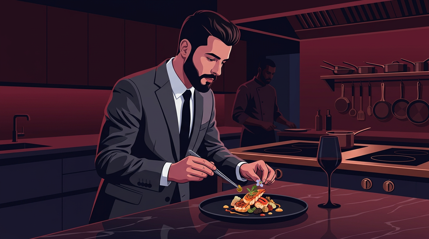 Capa ilustrada de Vitor